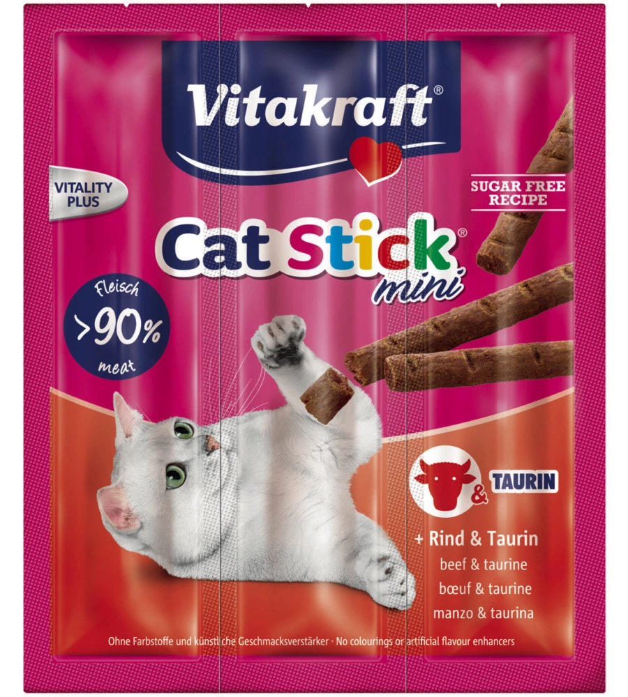 Cat stick mini manzo e taurina - vitakraft